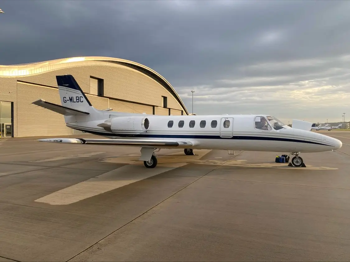 Cessna Citation II G-MLBC