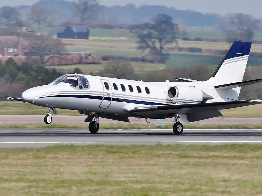 Cessna Citation II G-MLBC operated by Synergy Aviation photo 2