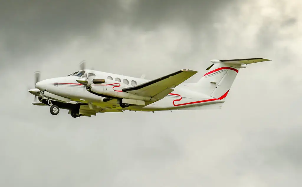 Beechcraft King Air 200 G-NIAB operated by Woodgate Aviation photo 2
