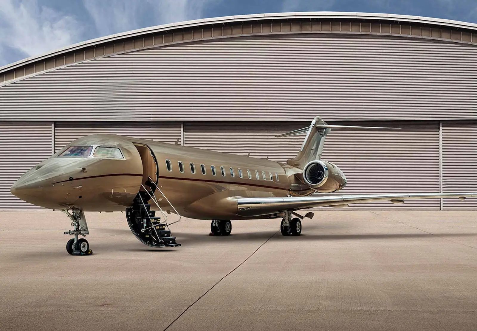 Bombardier Global Express XRS G-RAJV operated by Catreus Ltd photo 4