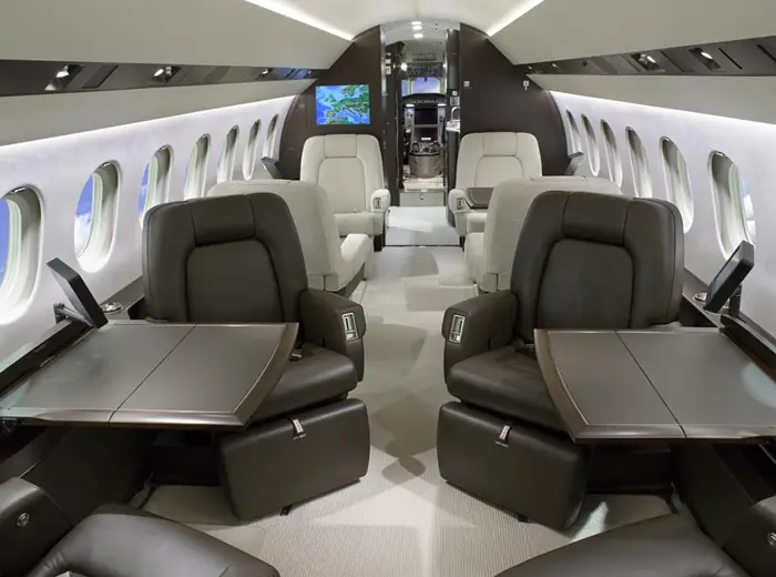 Dassault Falcon 7X G-SVNX operated by Executive Jet Charter, Ltd. photo 4