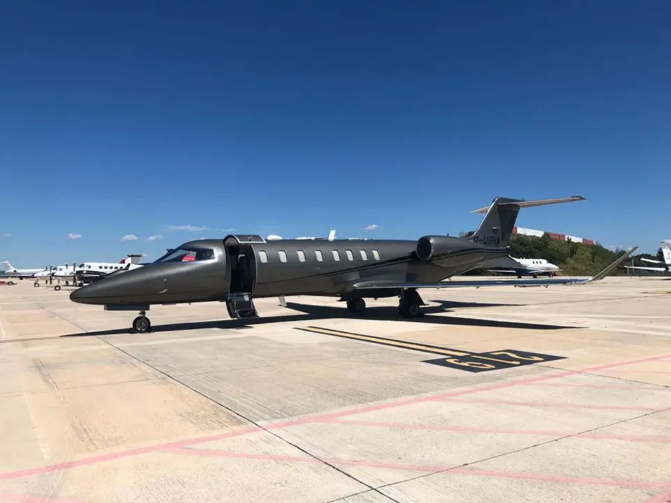 Bombardier Learjet 75 G-USHA operated by Aperta Aviation photo 6
