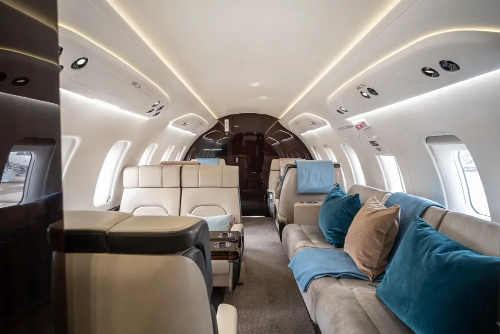 Bombardier Challenger 650 G-VNOR operated by Luxaviation Group Europe photo 5