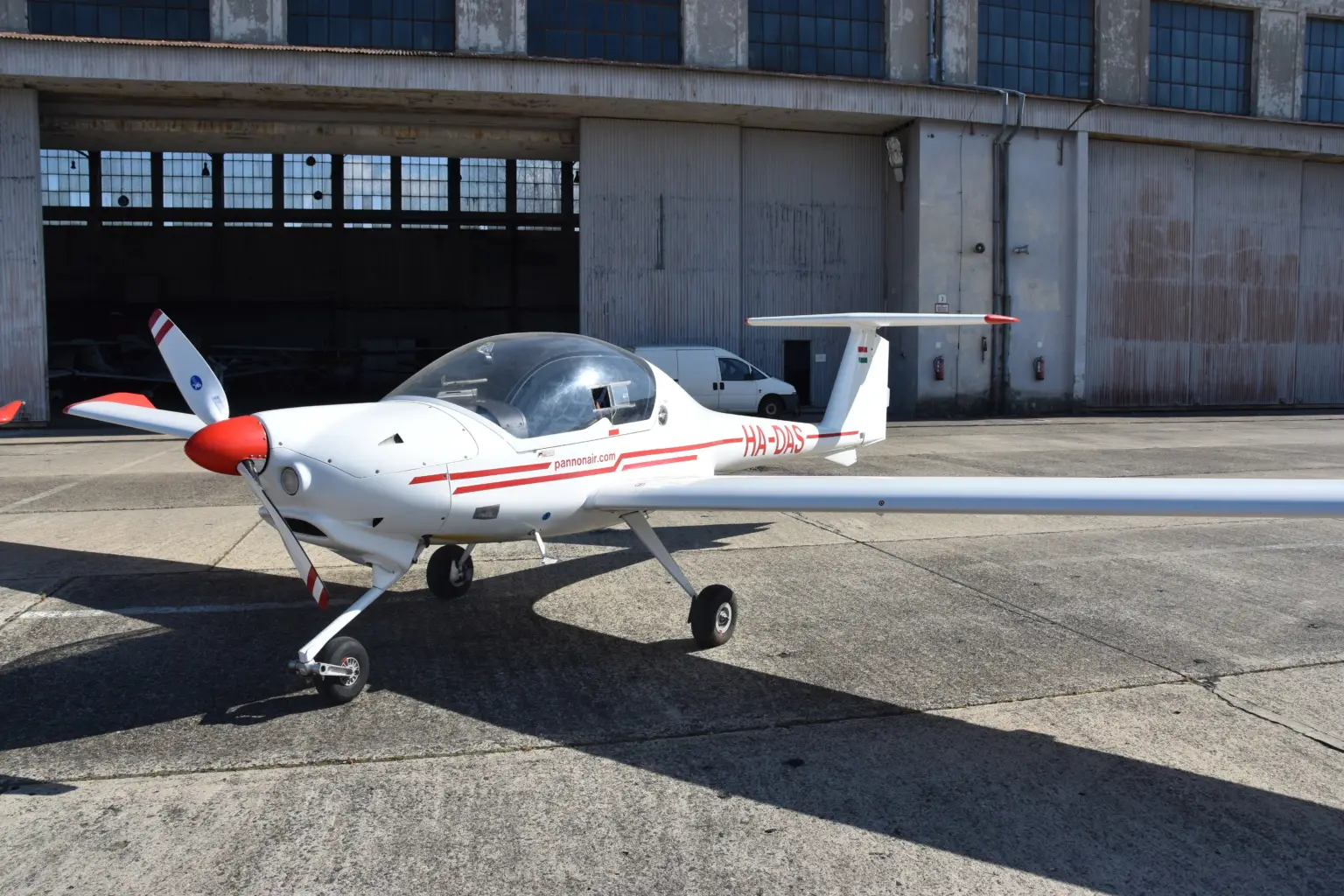 Diamond DA20 Katana HA-DAS operated by PannonAir Service KFT, exterior