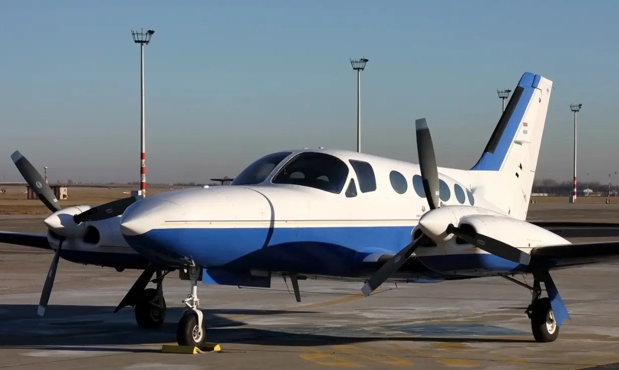 Cessna 421C HA-FAG operated by PannonAir Service KFT photo 2