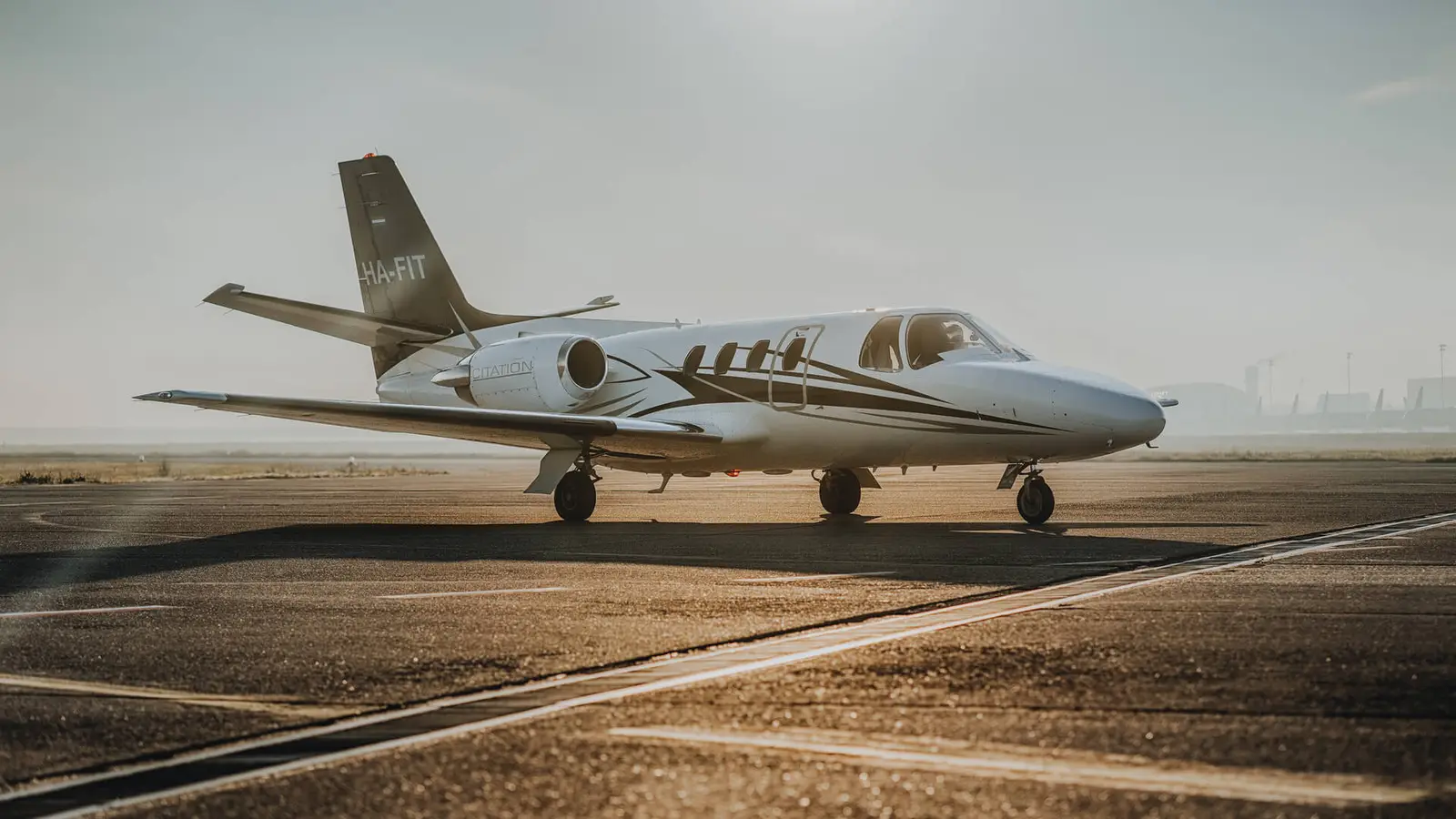 Cessna Citation I HA-FIT operated by JetStream Aviation Hungary, exterior