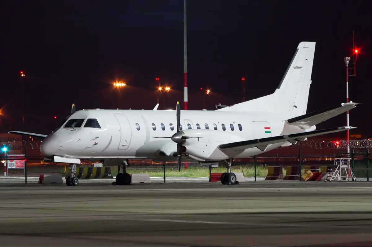 Saab 340A HA-TVJ operated by Fleet Air International photo 3