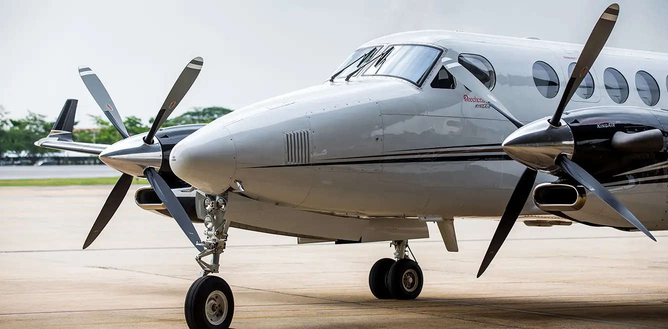 Beechcraft King Air 350iER HS-CPA operated by Siam Land Flying CO., Ltd (Medical Wings) photo 2