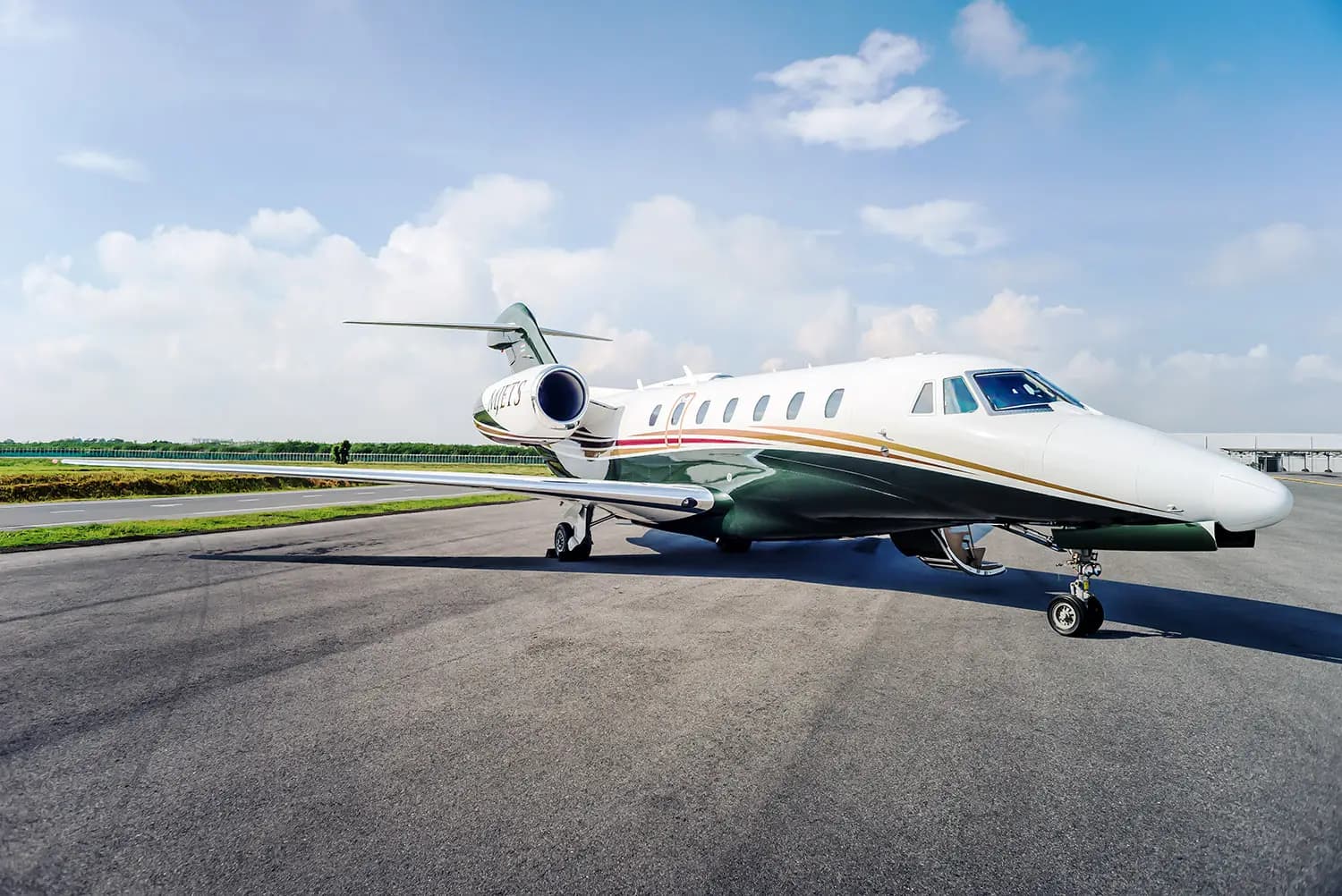 Cessna Citation X HS-KCS operated by MJets Thailand, exterior
