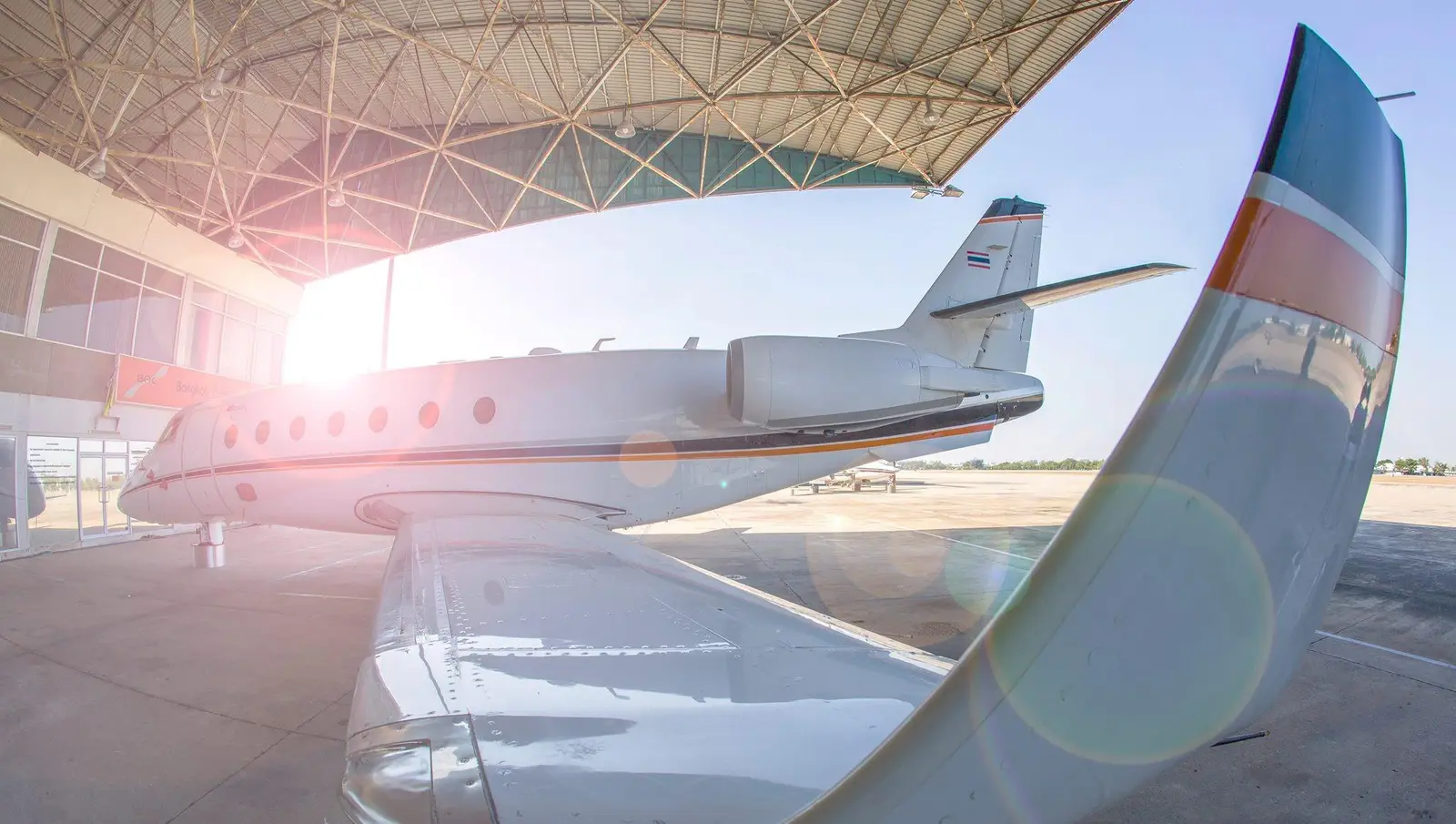 Gulfstream G200 HS-LEE operated by Advance Aviation photo 4