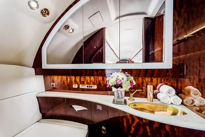 Gulfstream V HS-WEH operated by MJets Thailand photo 6