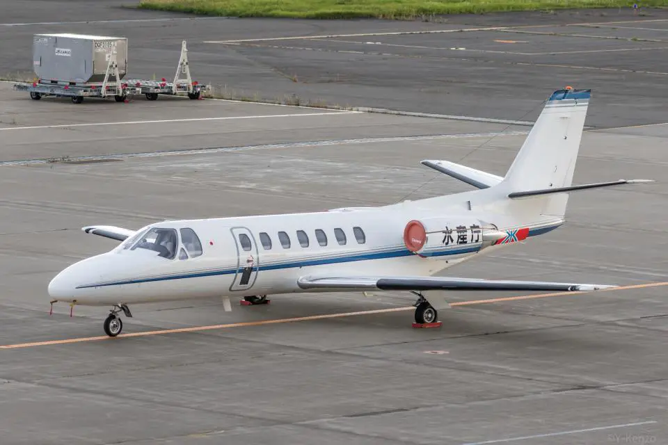 Cessna Citation V JA119N operated by Nakanihon Air Service photo 2