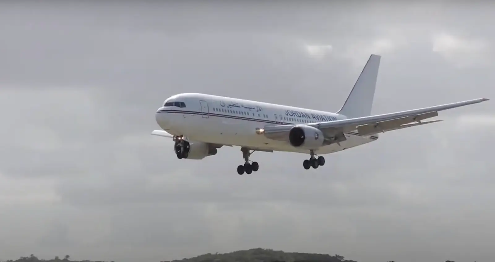 Boeing 767-200 JY-JAL operated by Jordan Aviation, exterior