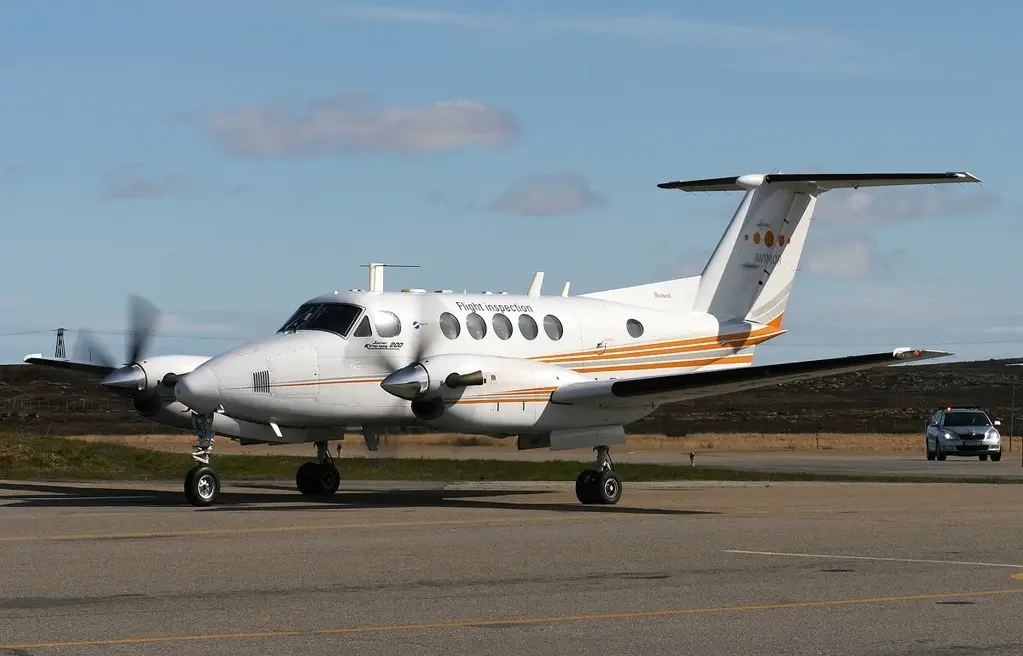 Beechcraft King Air 200 LN-SUZ