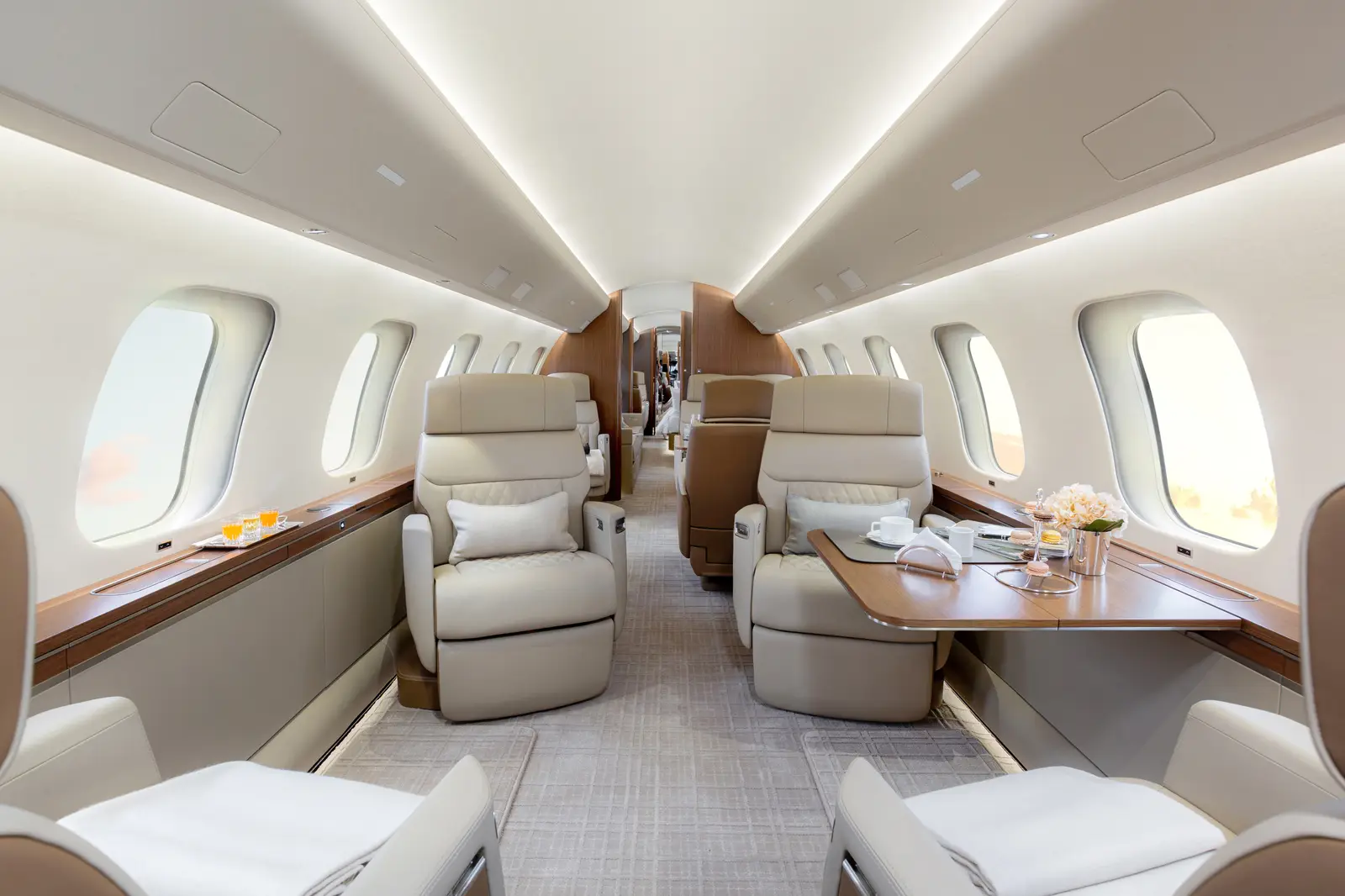 Bombardier Global 7500 LX-ARY operated by Global Jet photo 2