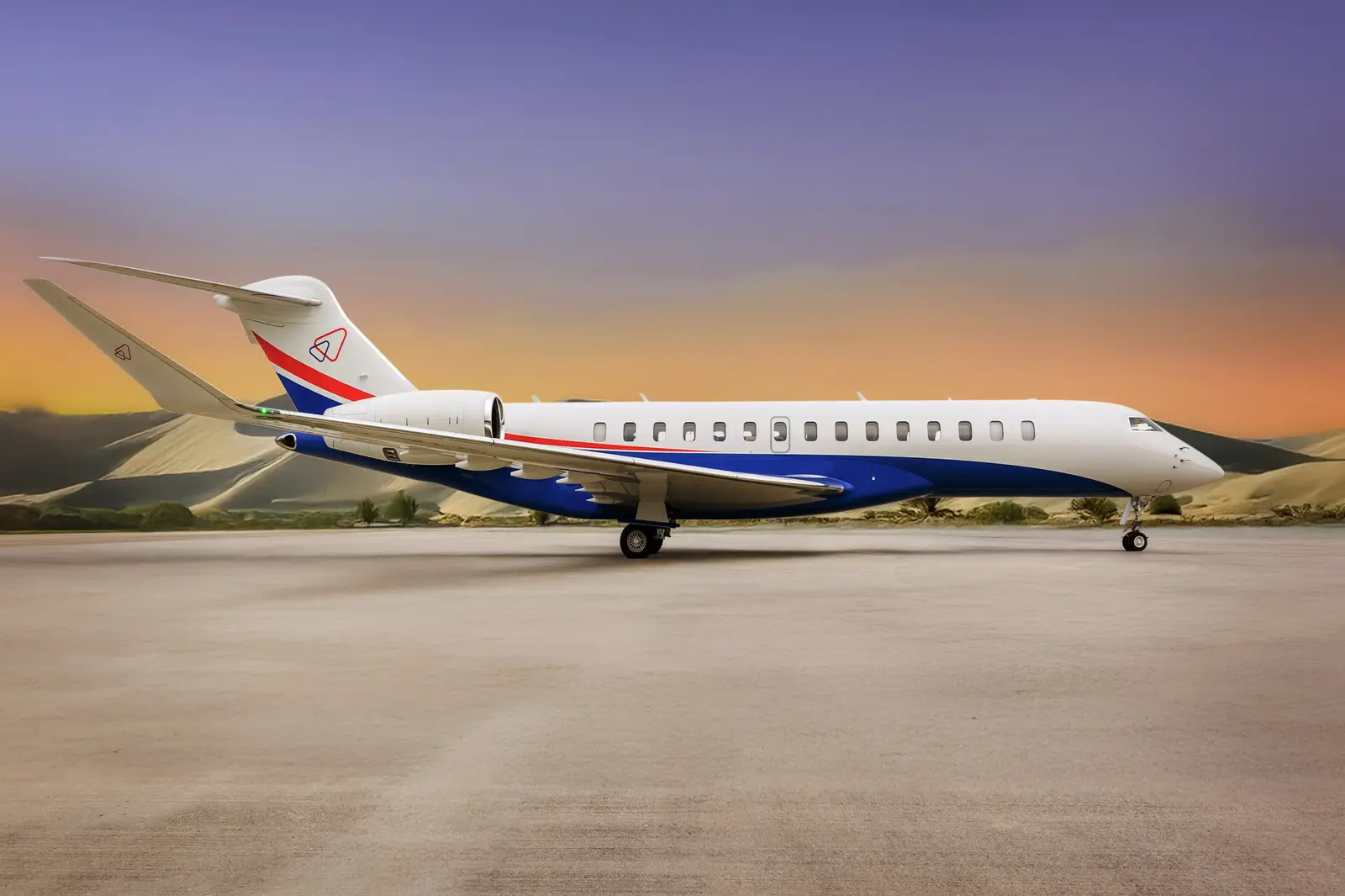 Bombardier Global 7500 LX-ARY operated by Global Jet photo 4