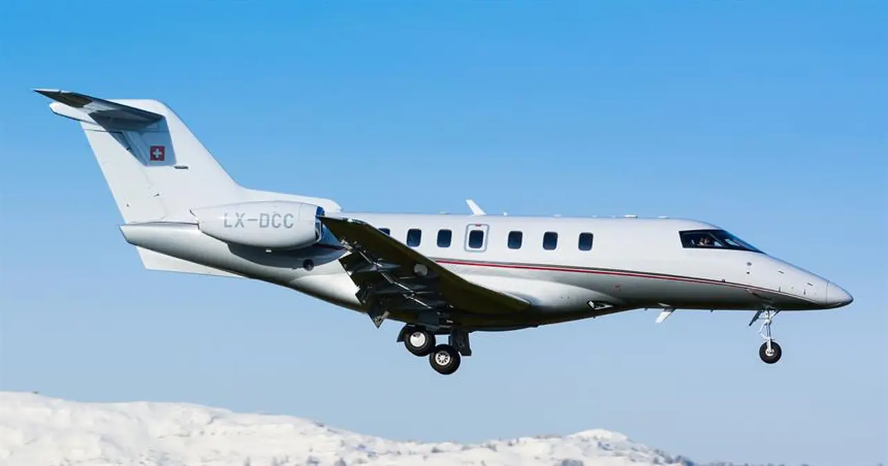 Pilatus PC-24 LX-DCC operated by Fly 7 Executive Aviation, exterior
