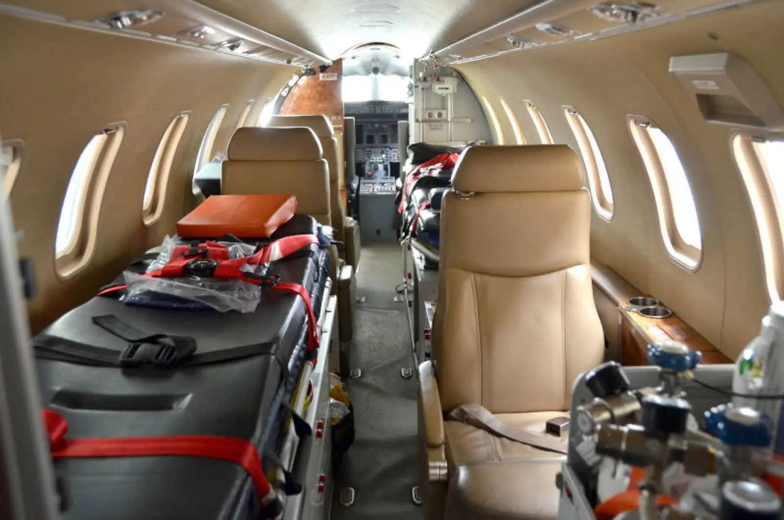 Bombardier Learjet 45XR LX-EAA operated by European Air Ambulance photo 2