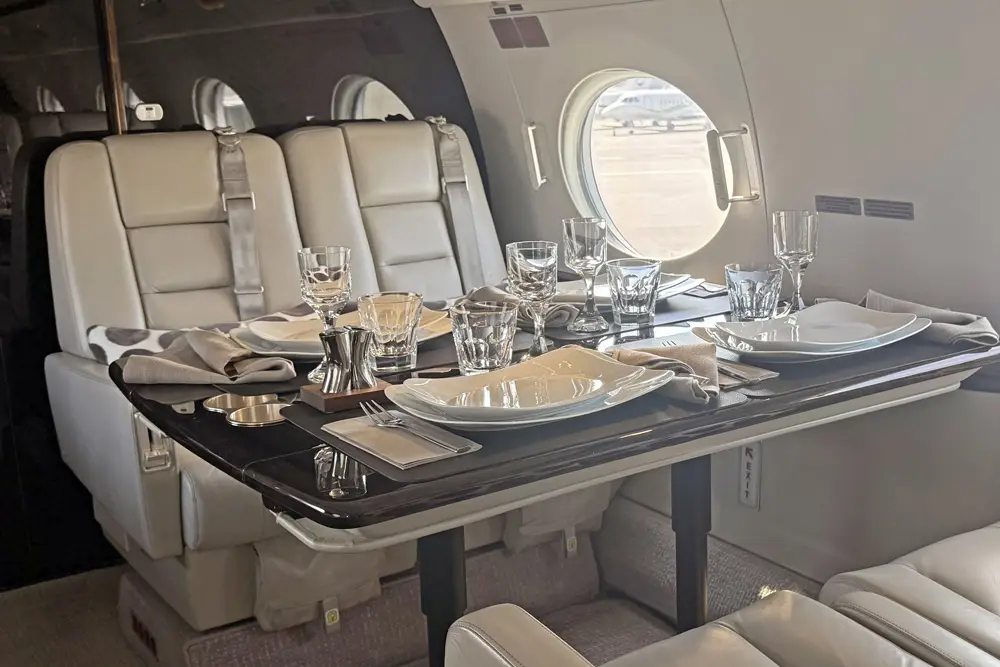 Gulfstream G550 LX-MCE operated by Luxaviation Group Europe photo 3