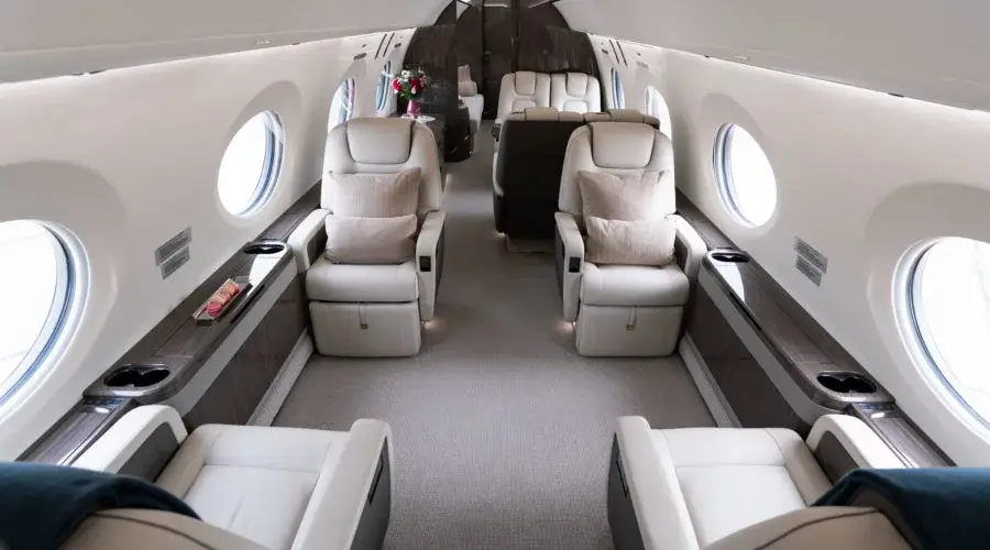 Gulfstream GVII-G500 LX-NJC operated by SPARFELL Aviation Group photo 4
