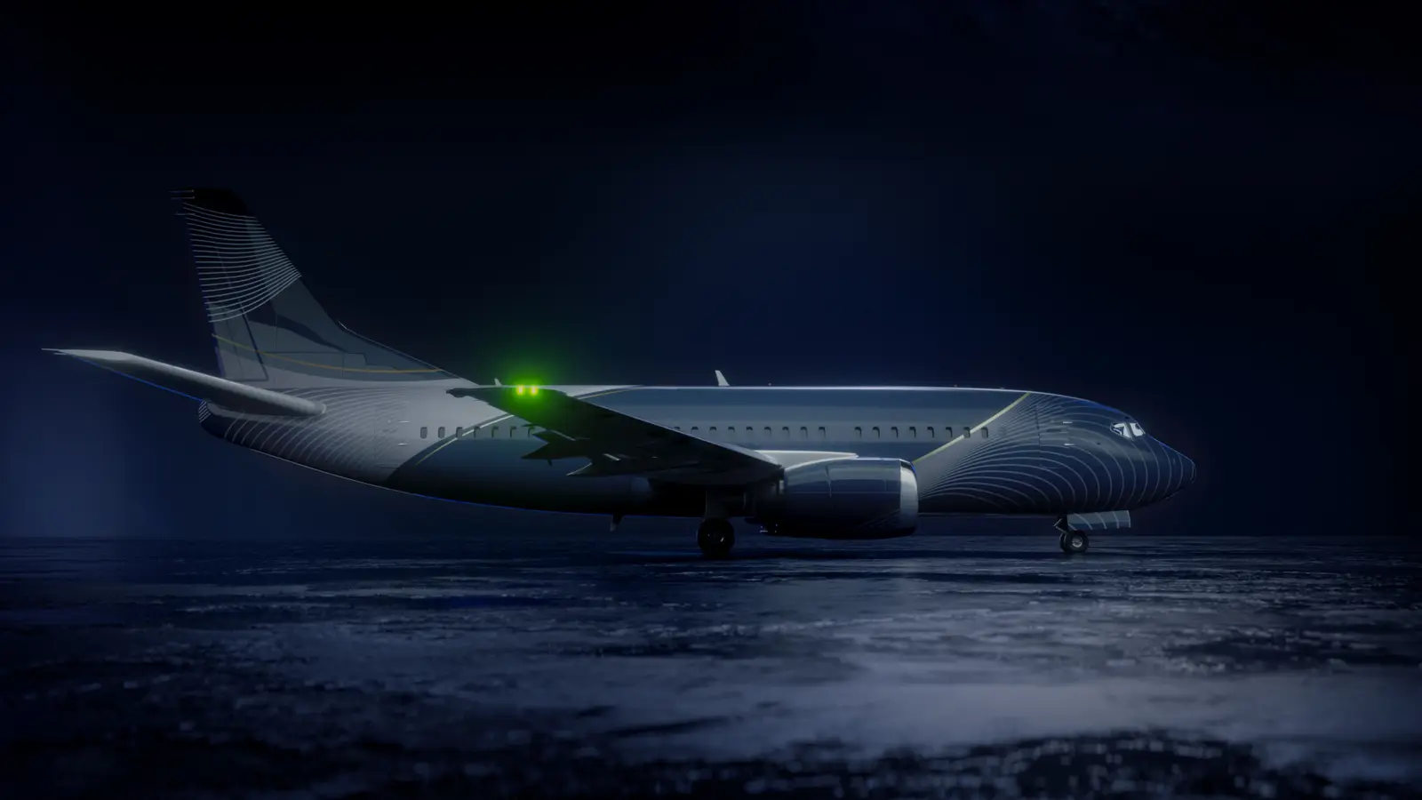 Boeing 737-500 LY-FLT operated by KlasJet, exterior