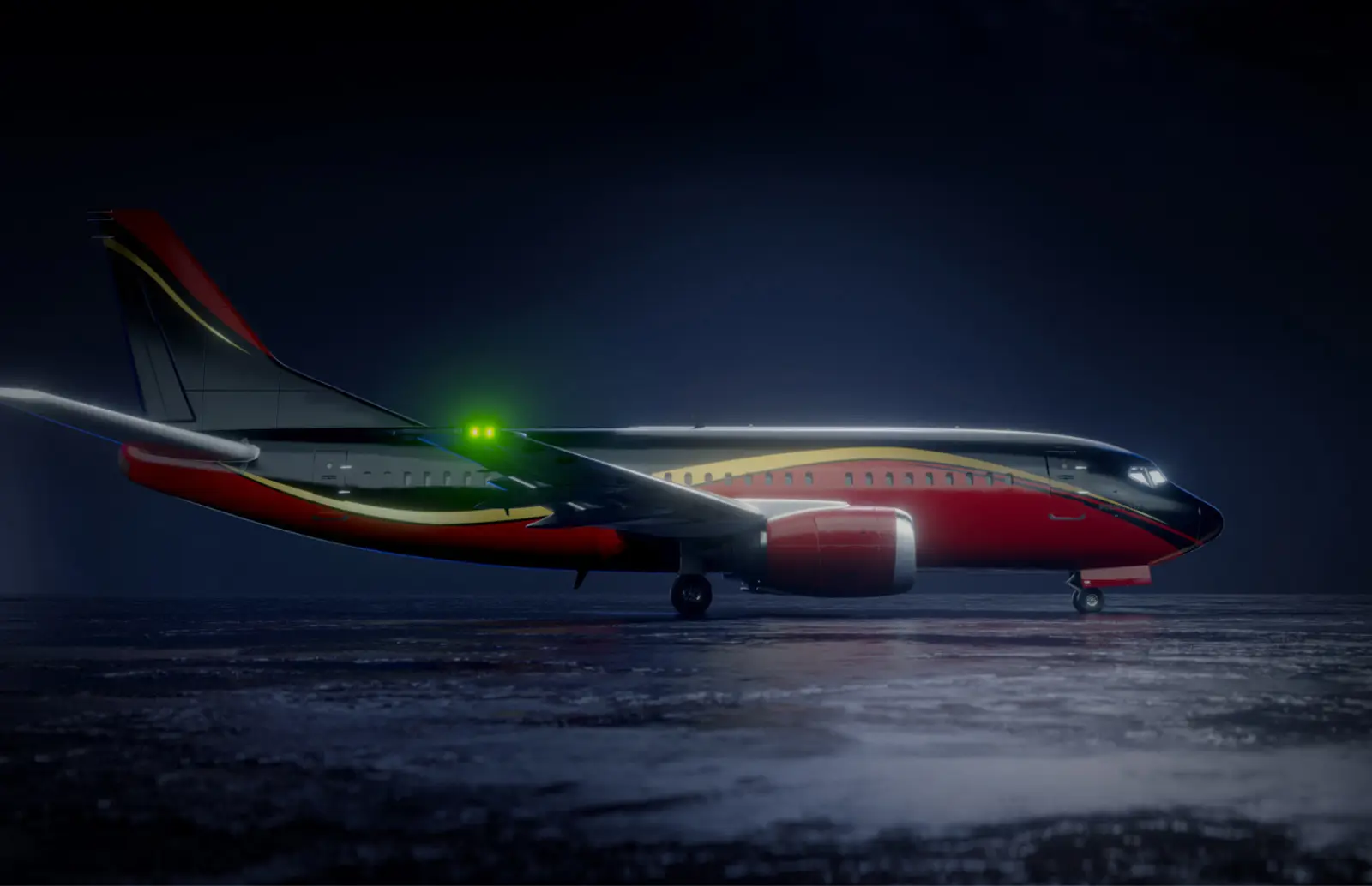 Boeing 737-500 LY-KDT