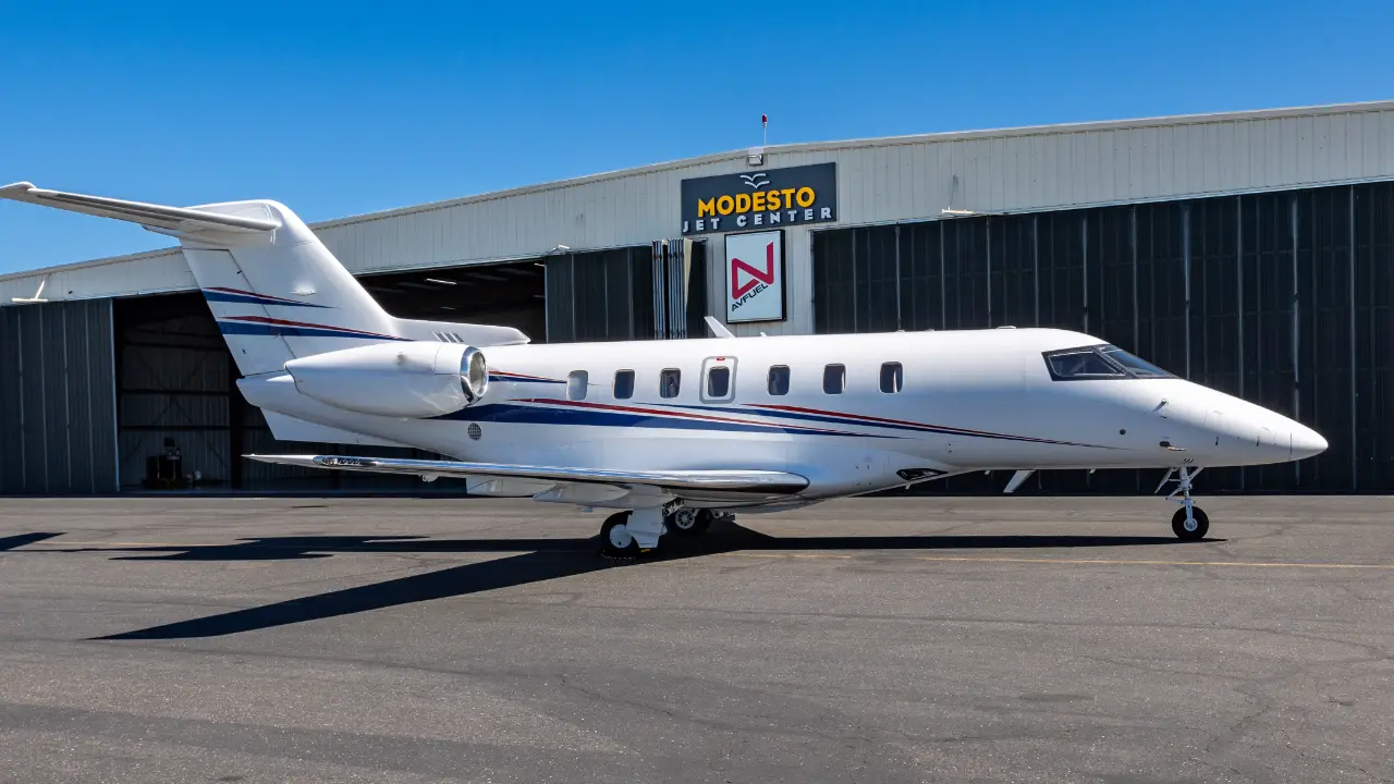 Pilatus PC-24 N100J operated by Modesto Jet photo 2