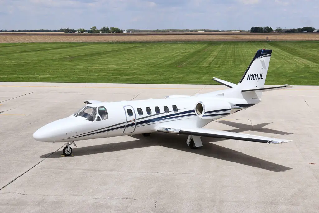 Cessna Citation Bravo N101JL operated by Jet Air, Inc., exterior