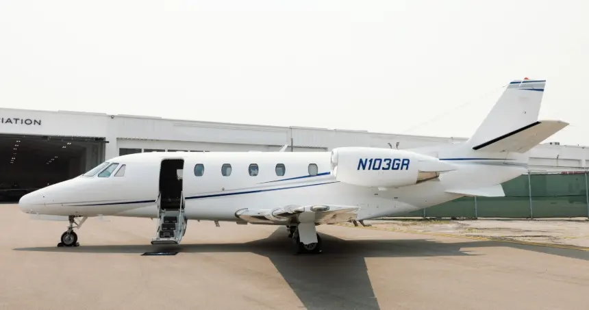 Cessna Citation Excel N103GR operated by DavisAir, Inc. photo 6