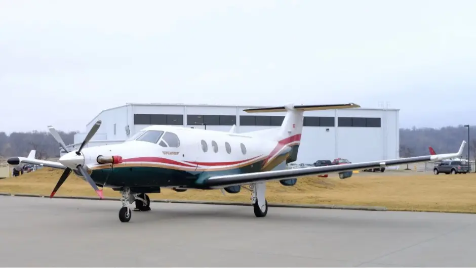 Pilatus PC-12/45 N1056B operated by Boomerang, LLC photo 4