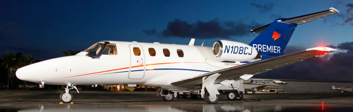 Cessna Citation CJ1 N108CJ operated by Trego-Dugan Aviation, Inc. photo 2