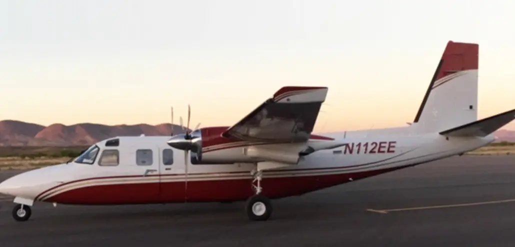 Aero Commander 690 N112EE operated by Spur Aviation Services, LC, exterior