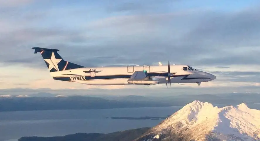 Beechcraft 1900C N117AX operated by Alaska Central Express, exterior