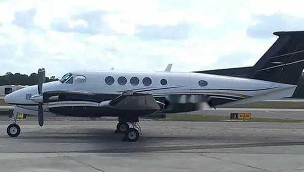 Beechcraft King Air B200 N120NC operated by Express Air Services photo 2