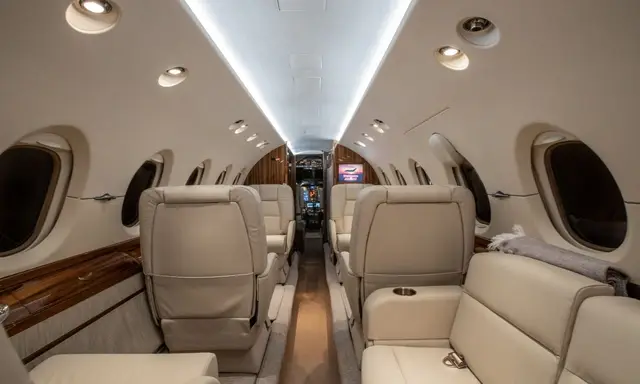 Beechcraft Hawker 800XP N128KH operated by Silver Air photo 3