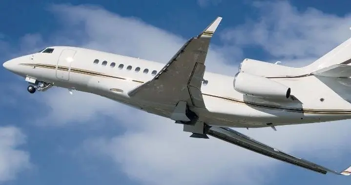Dassault Falcon 7X N12MW operated by Jet Linx Aviation, LLC, exterior