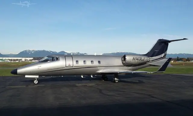 Bombardier Learjet 55C N143LJ operated by Jet Access Aviation, exterior
