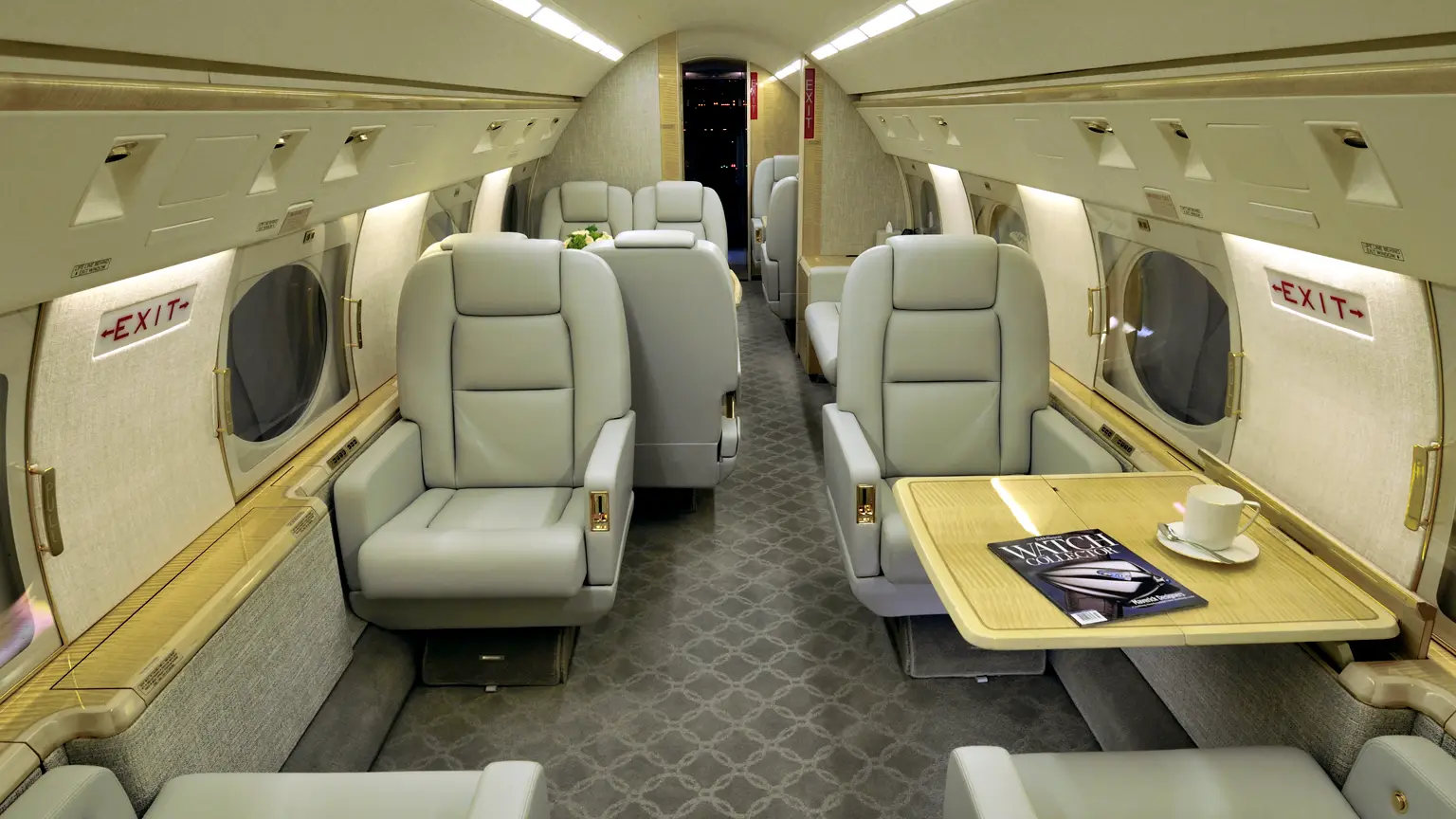 Gulfstream IV N144PK operated by Prime Jet, LLC photo 6