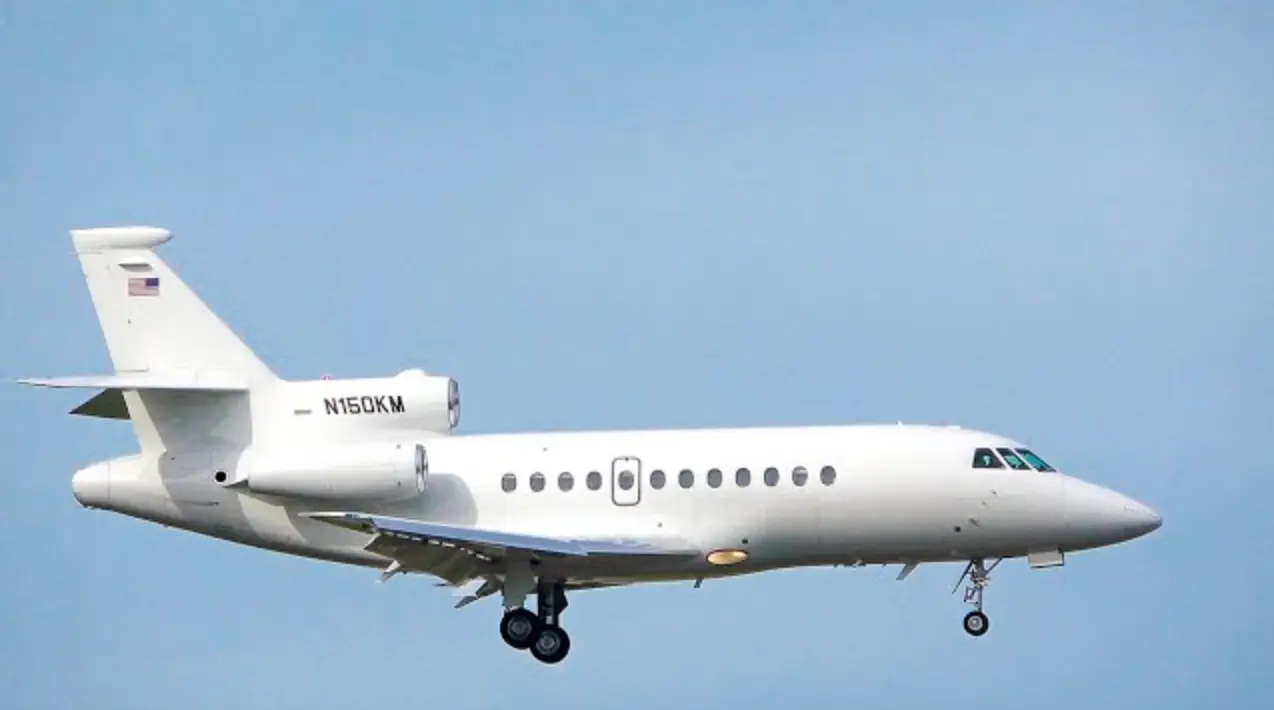 Dassault Falcon 900B N150KM operated by Mac Air Group, exterior