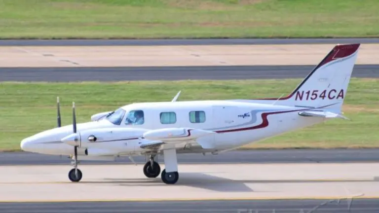 Piper PA-31T Cheyenne N154CA operated by FedAir, LLC, exterior