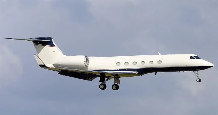 Gulfstream V N154MH operated by Mira Vista Aviation, Inc. photo 6