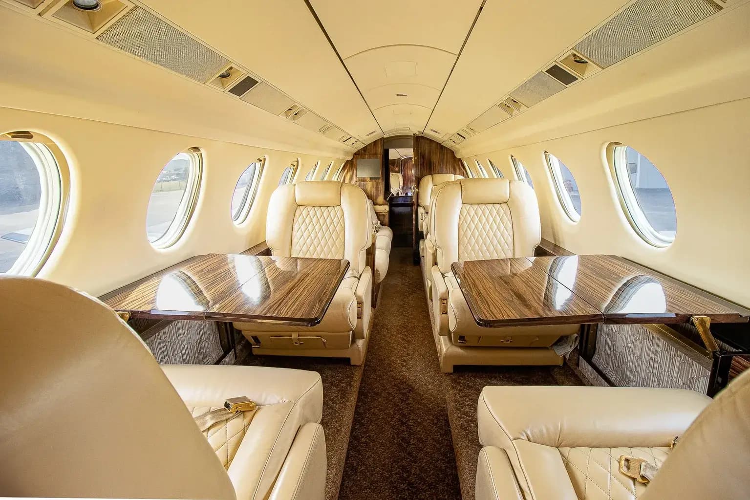 Dassault Falcon 50 N156RE operated by AirStat, Inc., KHQU photo 2