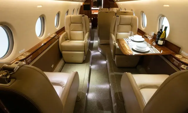 Gulfstream G200 N159JH operated by Elevage Flight Travel, LLC photo 4