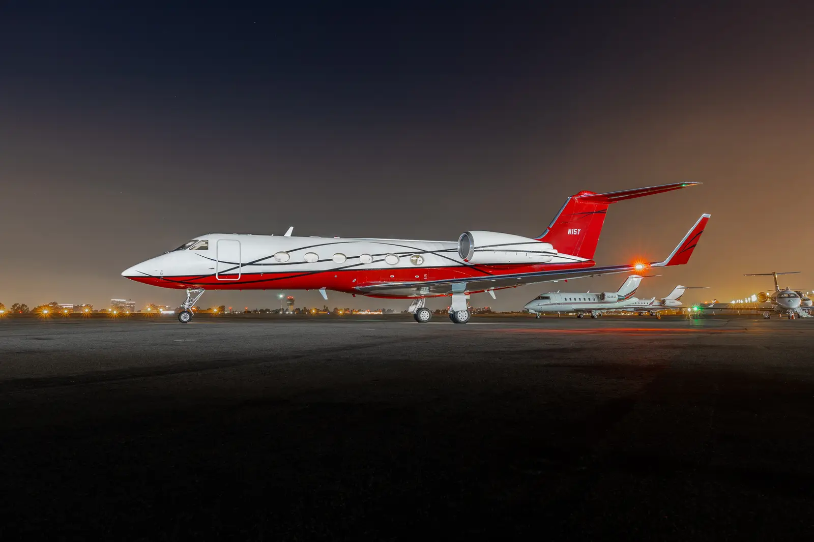 Gulfstream IV-SP N15Y operated by STAJets, exterior