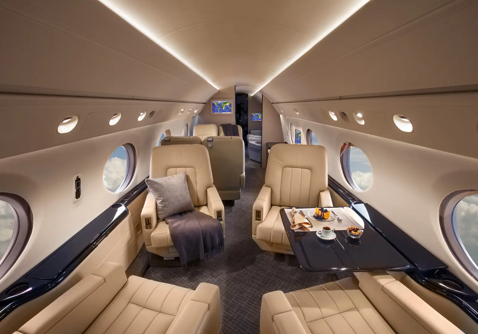 Gulfstream V N162JC operated by Trans-Exec Air Service, Inc. photo 2