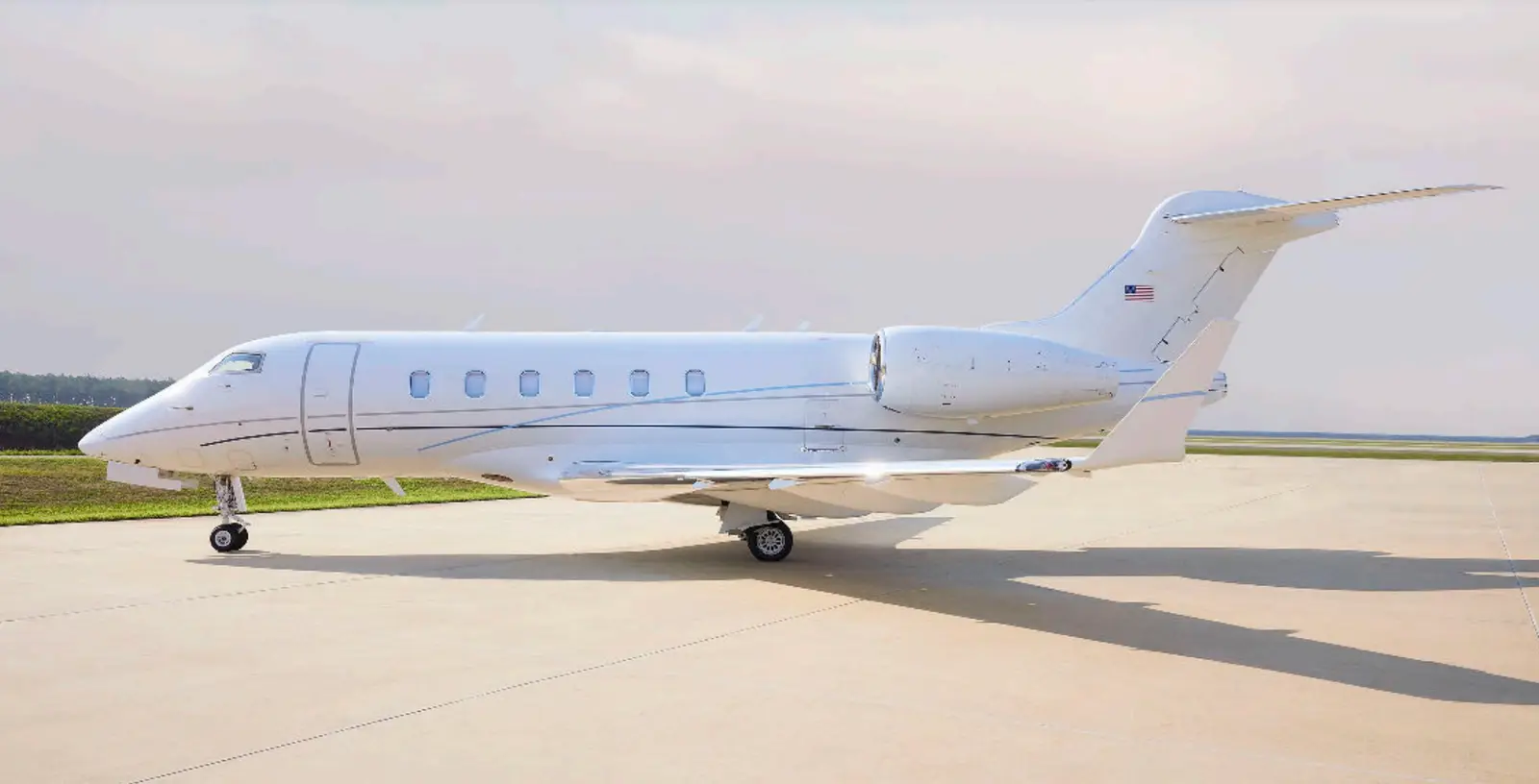 Bombardier Challenger 300 N1721M operated by Jet Aviation, exterior
