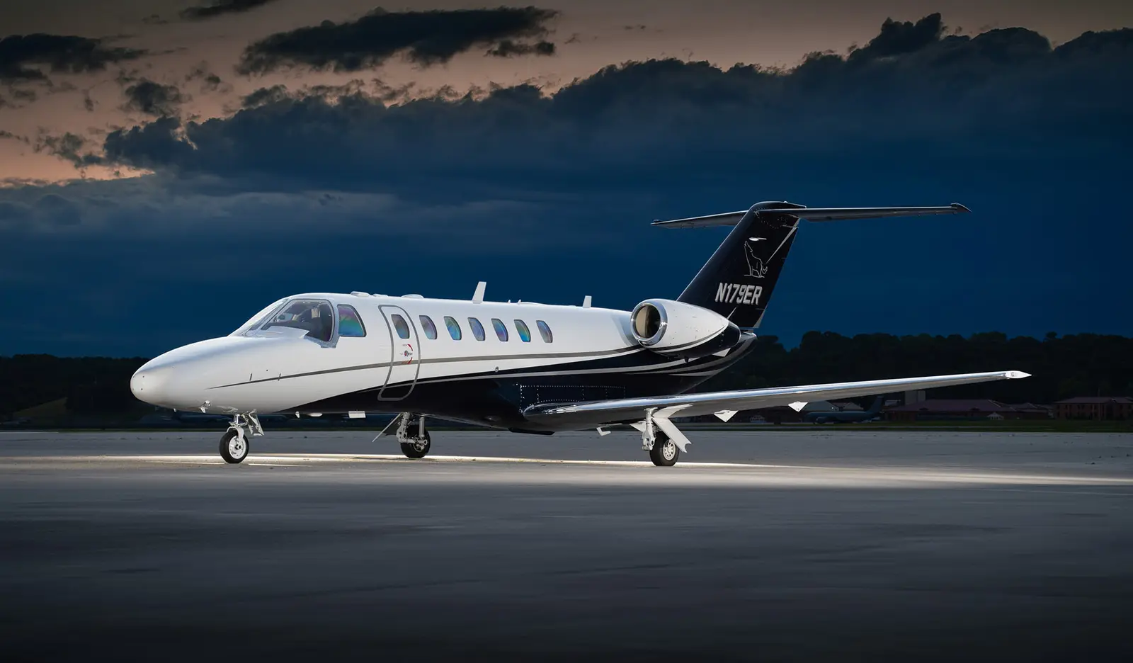 Cessna Citation CJ3 N179ER operated by Private Jet Center (PJC), exterior