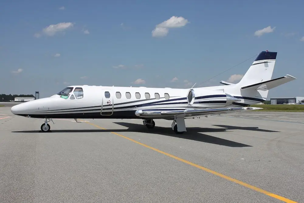 Cessna Citation Encore N17FA operated by BellAir LLC, exterior