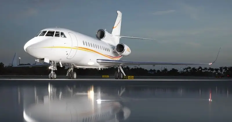 Dassault Falcon 900LX N183WW operated by A-OK Jets, exterior