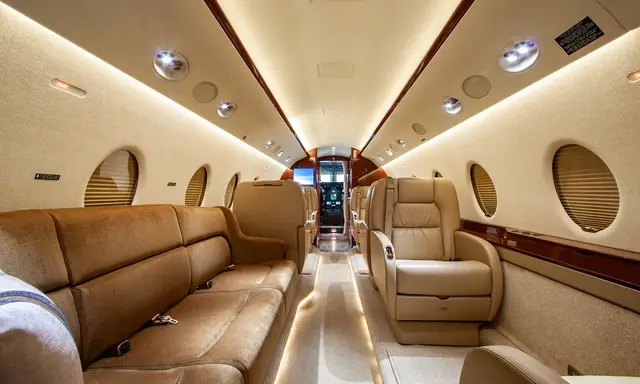 Gulfstream G200 N184TB operated by Wing Aviation Charter Services, LLC photo 5